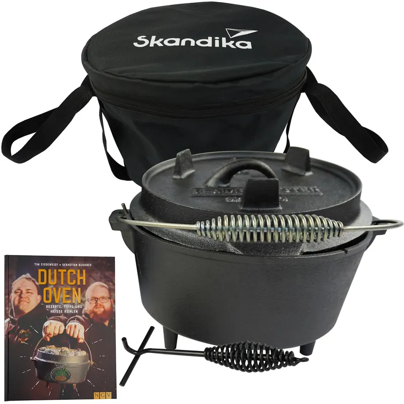 Highlight Skandika Dutch Oven Flame Master 7,1 Liter Satz