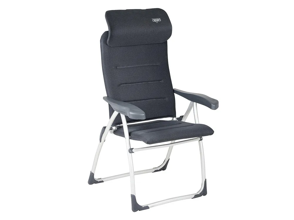 Crespo AA-215 Air-Elite Compact Grey Klappstuhl Nur Für Kurze Zeit