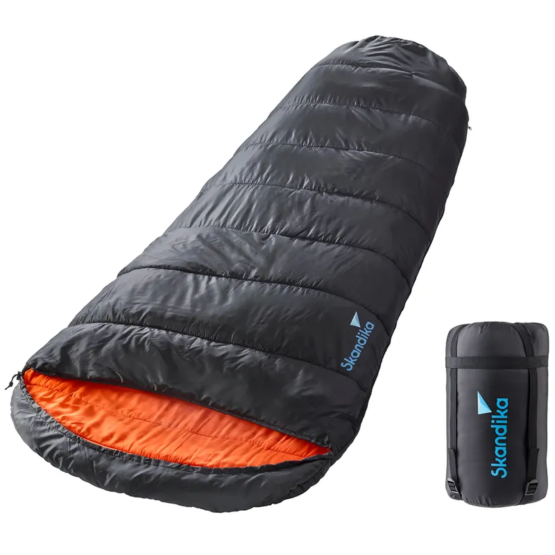 Skandika Vegas XXL Schwarze Mumienschlafsack Neu Im Sortiment