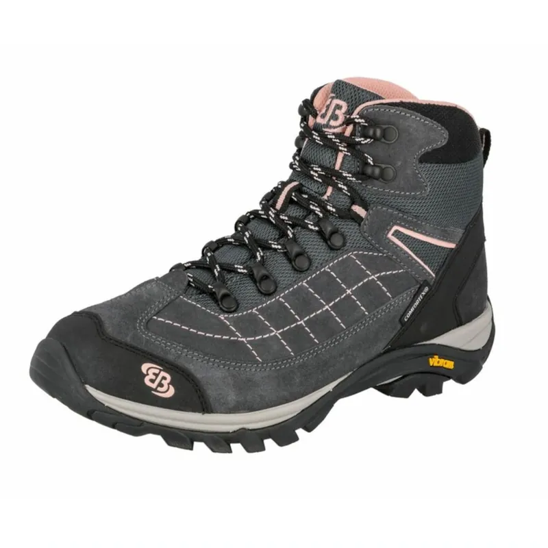 Brütting Mount Crillon High graue Damen Wanderschuhe Kracherpreis