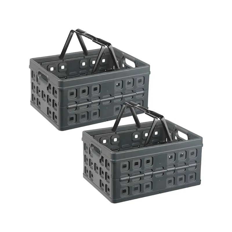 Sunware Square 32 Liter 2er-Set Klappboxen mit Griff Mega-Angebot