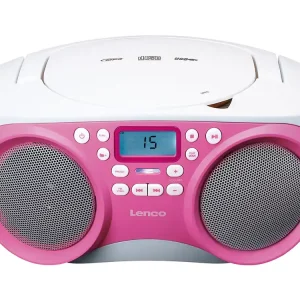 Lenco SCD-301 Radio - Pink Neuheit