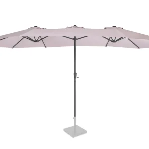 Sonderangebot VONROC Iseo 460 x 270 cm Premium Sonnenschirm - Beige