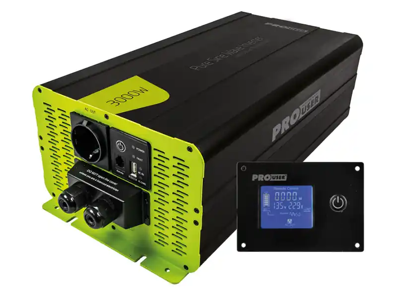 Direktkauf Pro-User PSI3000TX reiner Sinus-Wechselrichter