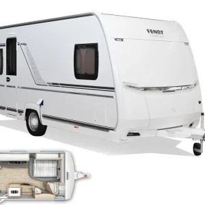 Nur Heute Fendt Apero 495 SFB Wohnwagen