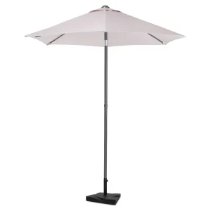 Preisreduziert VONROC Torbole 200 cm Premium Sonnenschirm mit Fuß - White