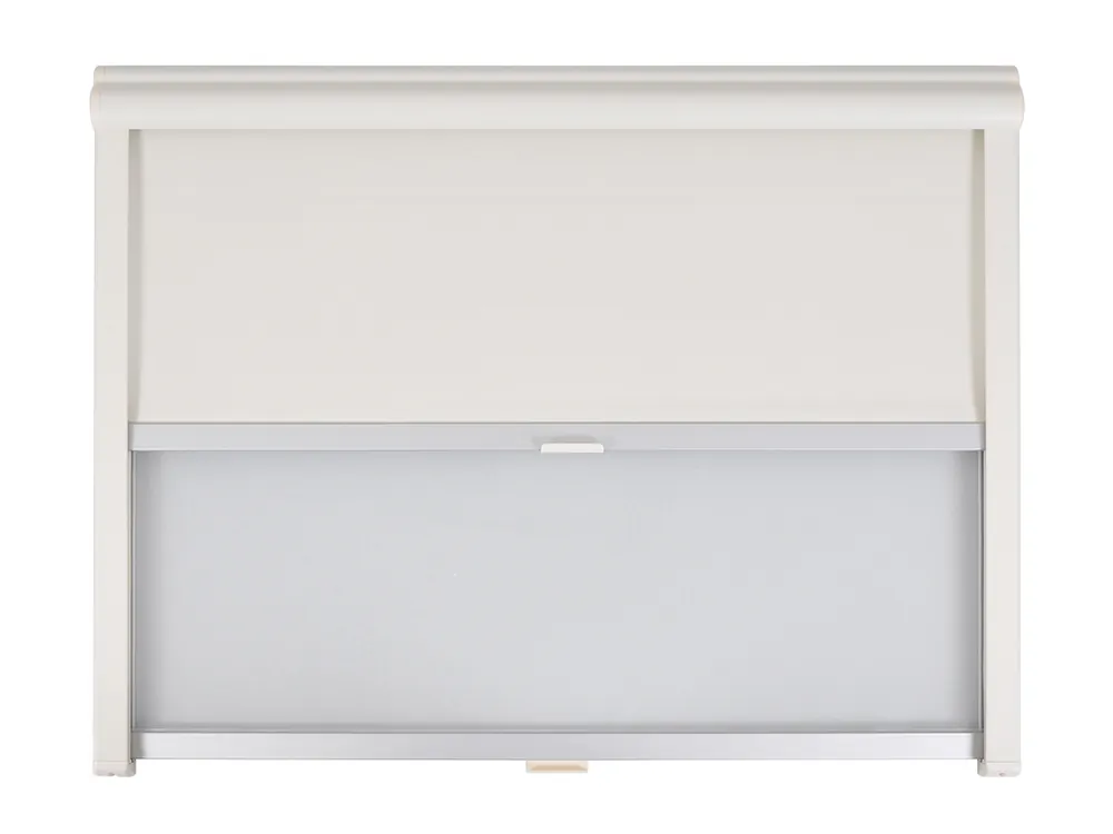 Zweite Chance Remiflair IV Plissee Kombi-Rollo 579 x 600 Grau Zertifiziert