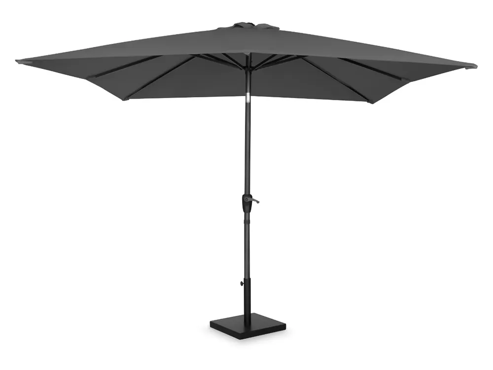 Preis Gesenkt VONROC Rosolina 280 Premium Sonnenschirm mit Fuß - Grey