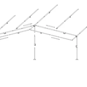 Sichere Zahlung Piper Vorzelt Gestänge PowerGrip Stahl 28 mm Größe 21 - 22