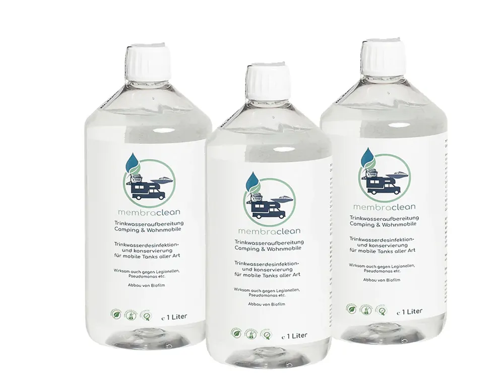Abverkauf membraclean 3x1 Liter Trinkwasseraufbereitung