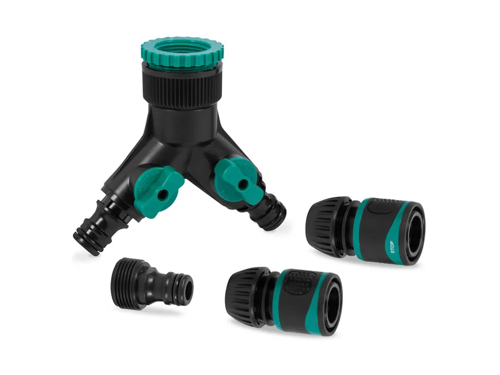 Top-Angebot Vonroc 2-Wege-Hahnanschluss-Set