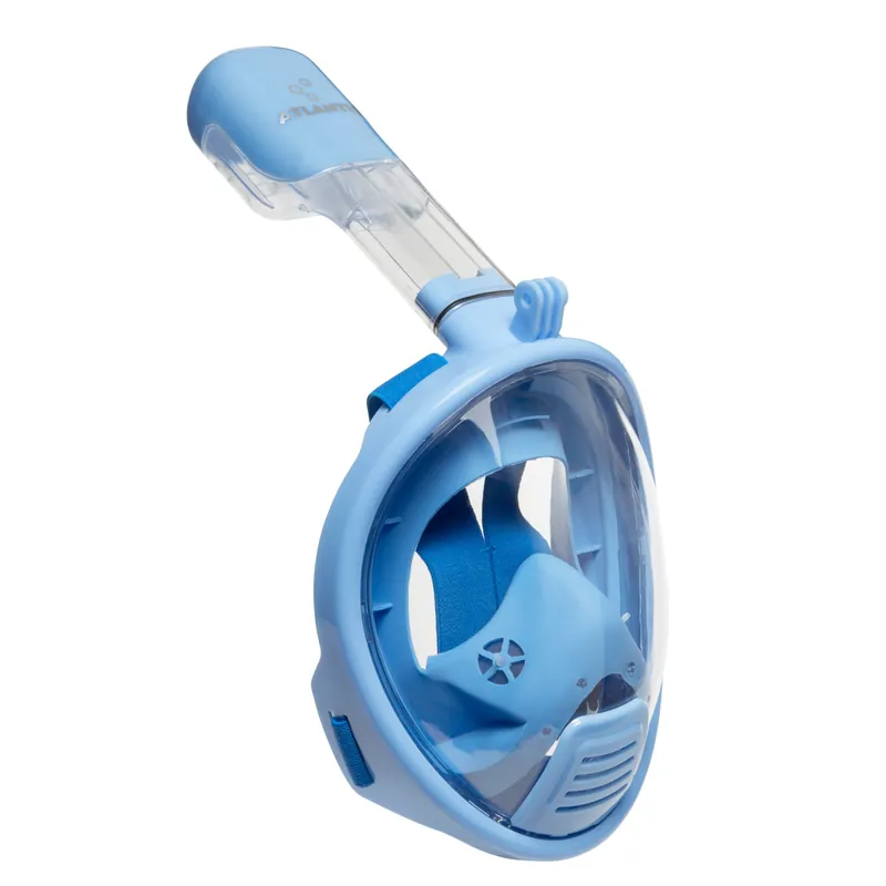 Atlantis 2.0 Full Face Mask Kids Kinder Schnorchelmaske - Blue Aktuell