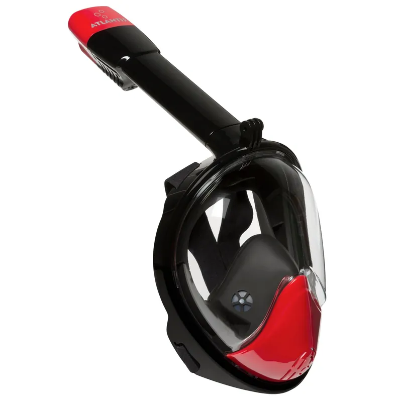 Atlantis 2.0 Schwarz L/XL Erwachsene Schnorchelmaske - Red Finale Aktion