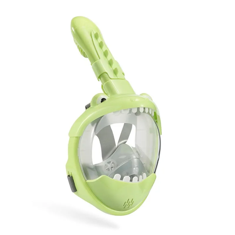 Atlantis Crocodile Kinder Schnorchelmaske - Green Schneller Versand