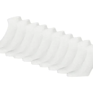Apollo No Show Sneaker White 10-pack Socken Bestseller