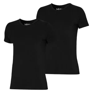 Bestpreis Apollo Bamboo Basic V-Neck Black Herren T-shirt