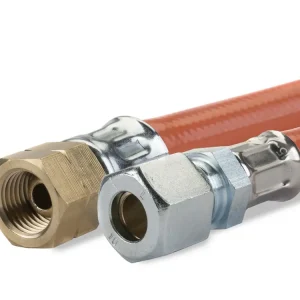 Begrenztes Angebot Gimeg 60 cm 1/4 Zoll links x 8/10 mm PVC Gasschlauch