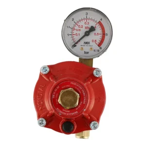 Wochenendangebot Gimeg N-603 0-2bar Einstellbarer druckregler mit Manometer