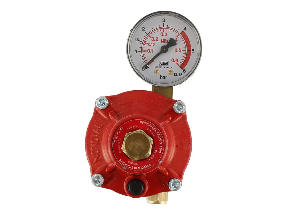 Wochenendangebot Gimeg N-603 0-2bar Einstellbarer druckregler mit Manometer