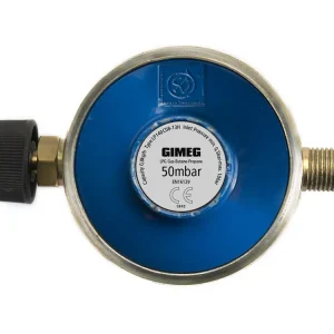 Begrenztes Angebot Gimeg Campingaz 50 mbar 1/4" li Gasdruckregler