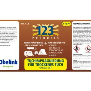 123 Products Omega Dry Imprägnierung Wochenendangebot