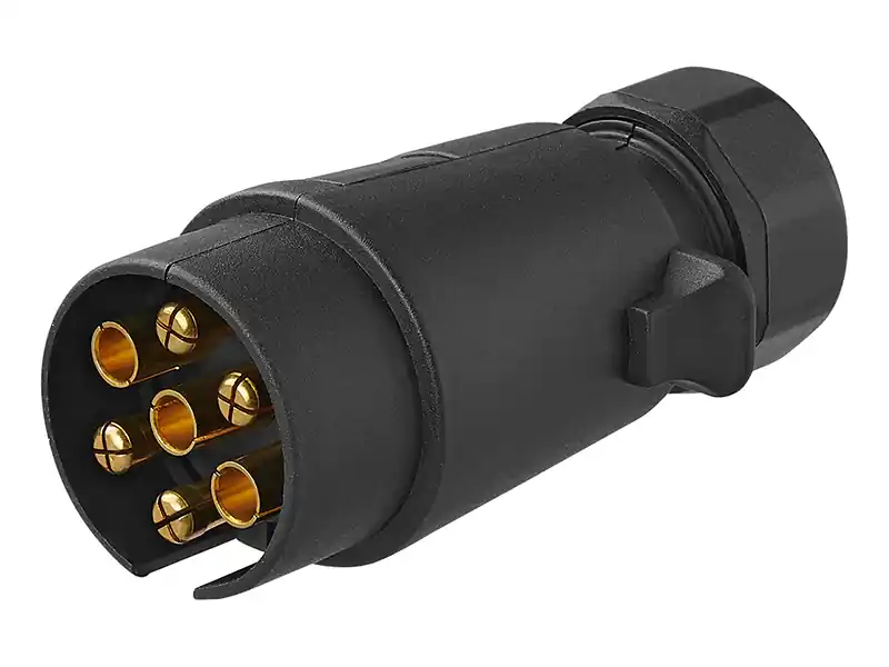 Bestpreis ProPlus 7-poliger Stecker mit Kabelschuhanschluss