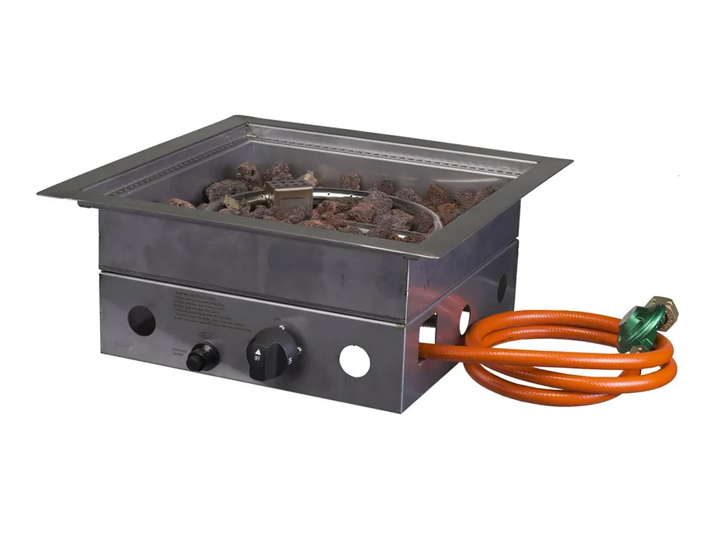 Versand Am Gleichen Tag Cosi Fire Cosiburner Square RVS mit Abdeckplatte