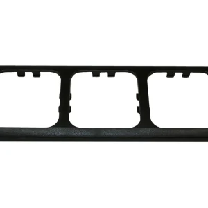 Haba C-line 3-fach Abdeckrahmen - Black Expressversand