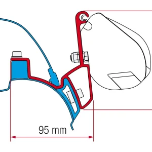 Bestpreis Fiamma F35 Adapter VW T5/T6 California