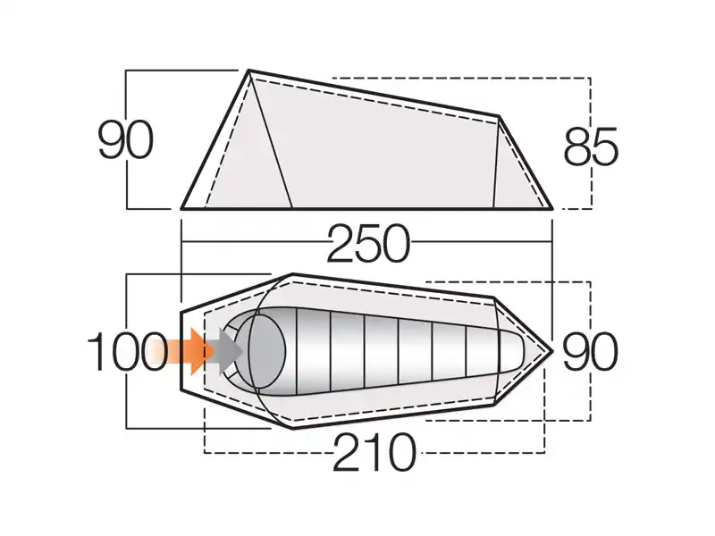 Vango Soul 100 Tunnelzelt Must-Have