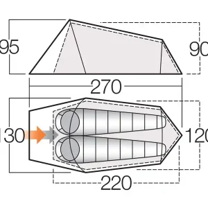 Vango Soul 200 Tunnelzelt Top-Seller