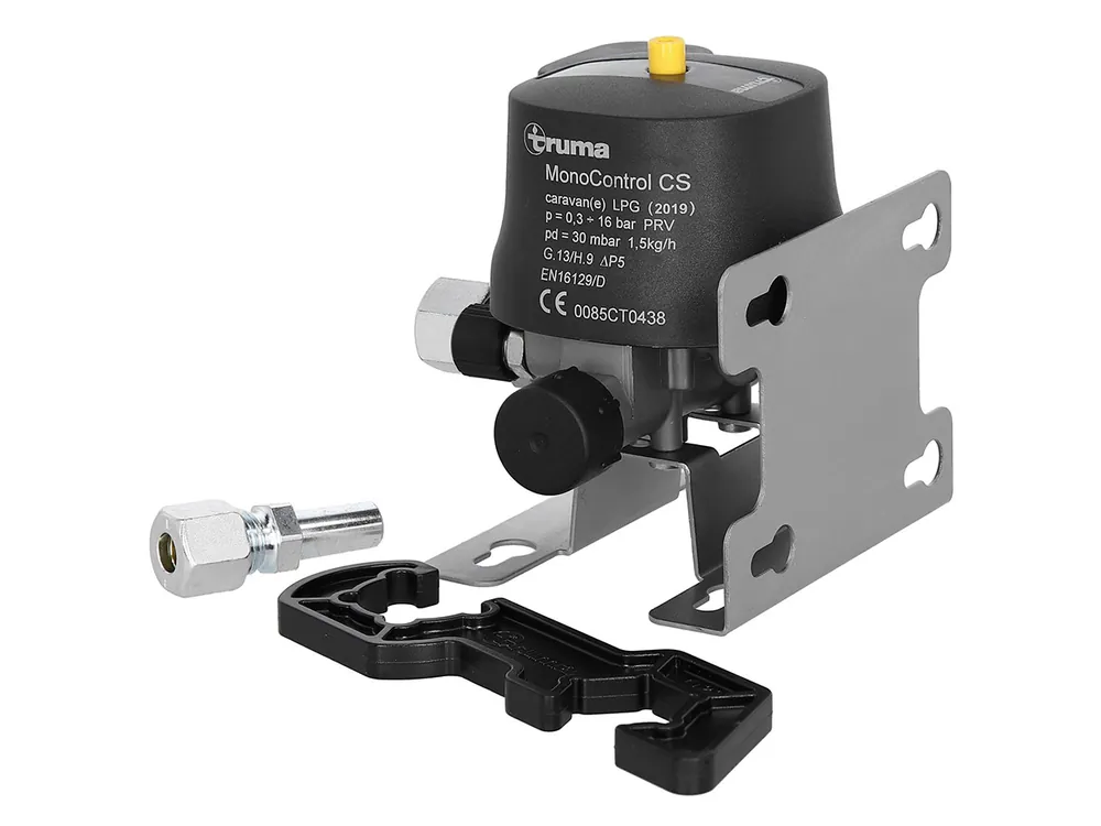 Ausverkauf Truma MonoControl CS 1 Gasflasche - flexible Montage