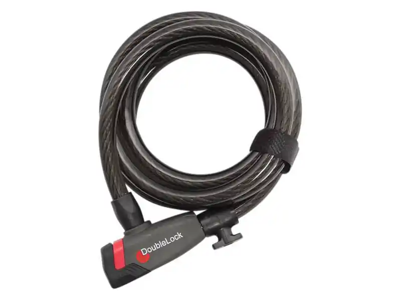 Highlight DoubleLock Coil Cable Key Kabelschloss