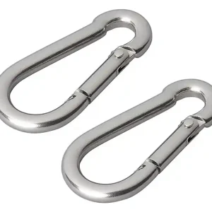 Versand Am Gleichen Tag ProPlus Edelstahl Karabinerhaken - 60 mm
