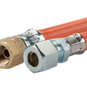 Badé 1/4" links x 10 mm Gasschlauch - 40 cm Aktuell