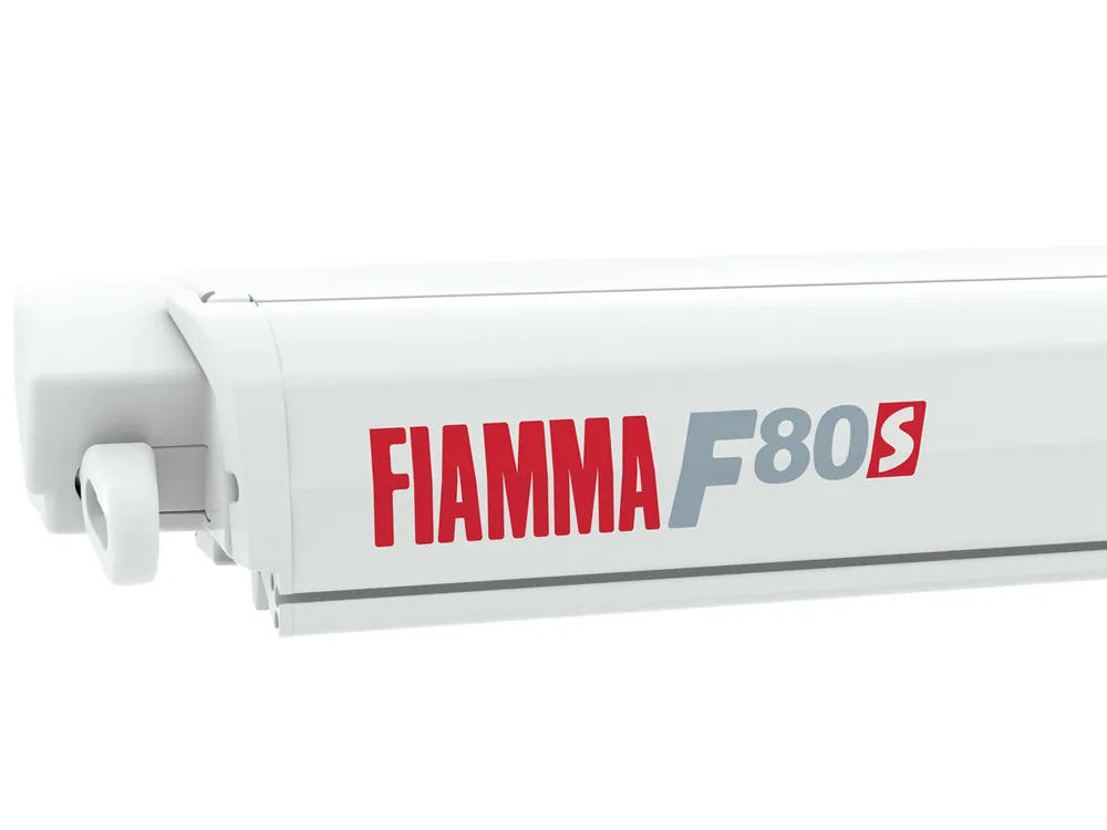 Bestpreis Fiamma F80s Polar White 370 Royal Blue Kassettenmarkise