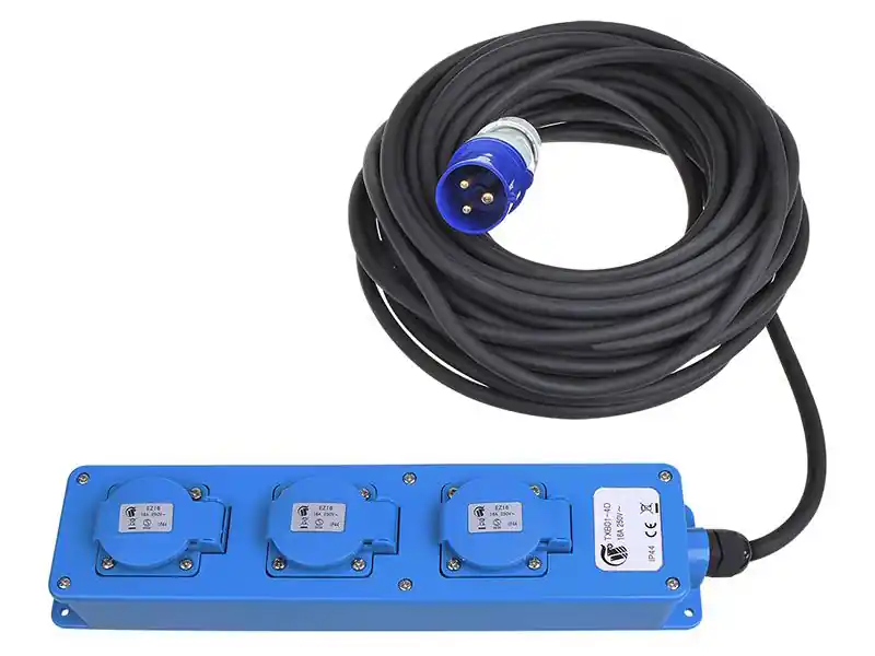 Top-Angebot ProPlus 5 Meter CEE 3-fach Schuko-Steckdosenleiste