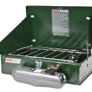 Coleman Unleaded 2-flammiger Benzin-Campingkocher 424 Schnäppchen