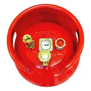 Badé gerade Verbindung stehender LPG-Tank - 12 Liter Markenprodukt