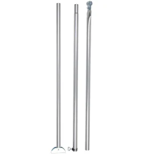 CampKing Orkanstütze mit Klappfuß Aluminium 28 mm Sale