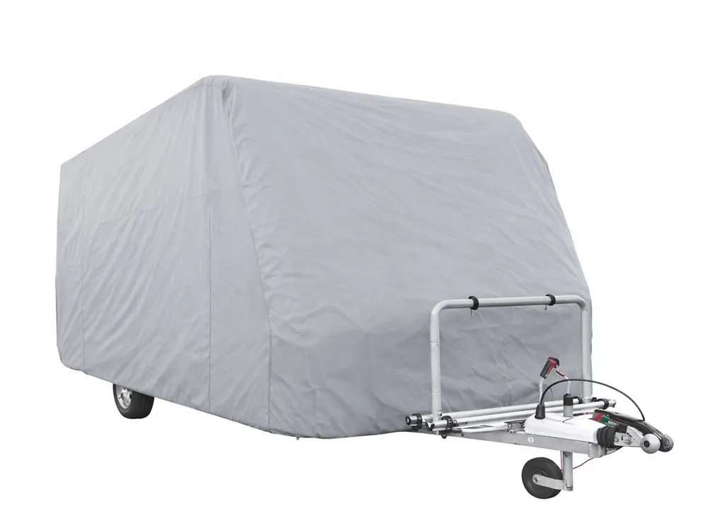 Zertifiziert ProPlus 518 - 579 x 235 cm Luxe Wohnwagen Schutzhülle