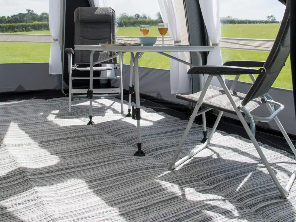 Kampa Pop Air 340 Continental Carpet Zeltteppich Neue Kollektion