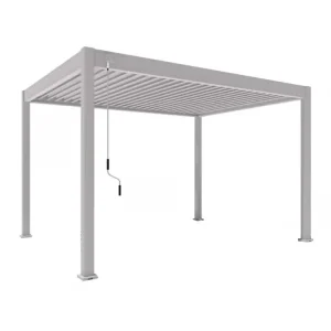 Orion comfort 300 x 400 cm pergola - Light Grey Sonderaktion
