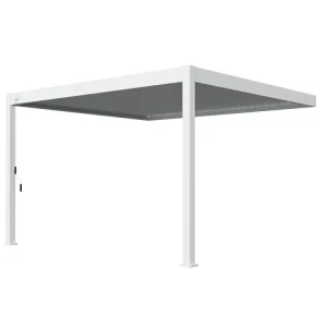 Orion Deluxe 360 x 400 cm wall pergola - White Ausverkauf