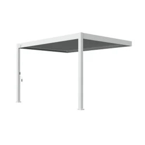 Orion Deluxe 300 x 400 cm Wall pergola - White Preiswert