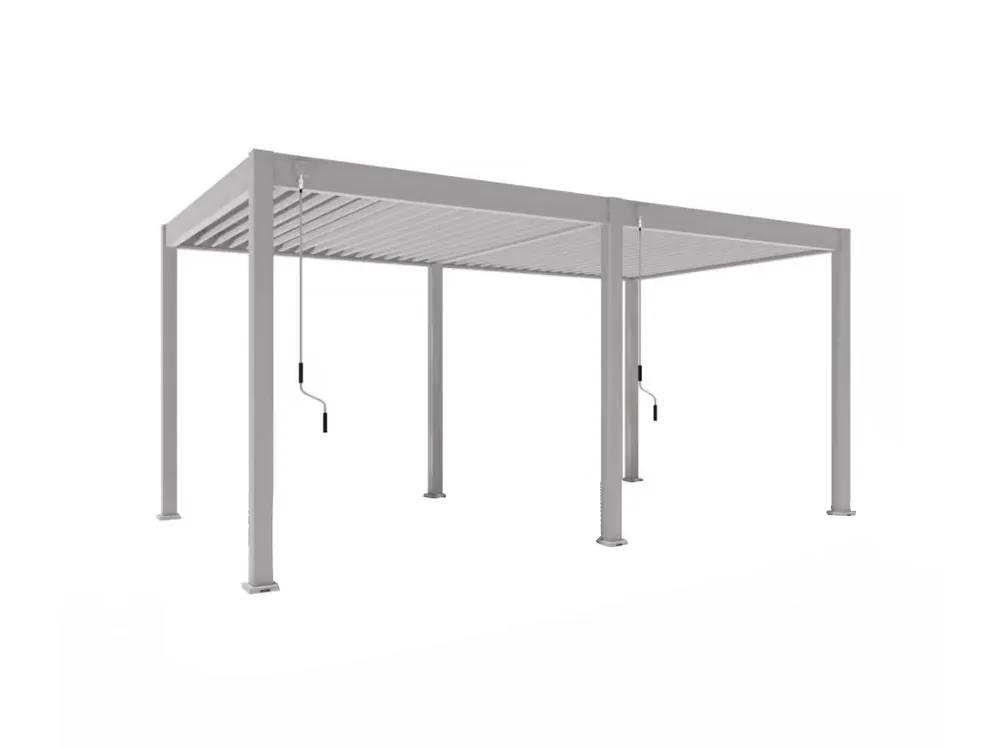 Echt Orion comfort 300 x 530 cm pergola - Light Grey