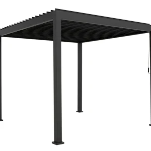 Zertifiziert Mirador Deluxe 300 x 300 cm pergola - anthrazit