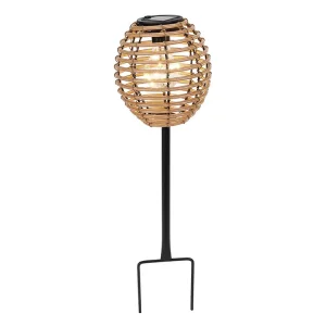 H&S Collection Solarlampe auf Metallstab Jetzt Kaufen
