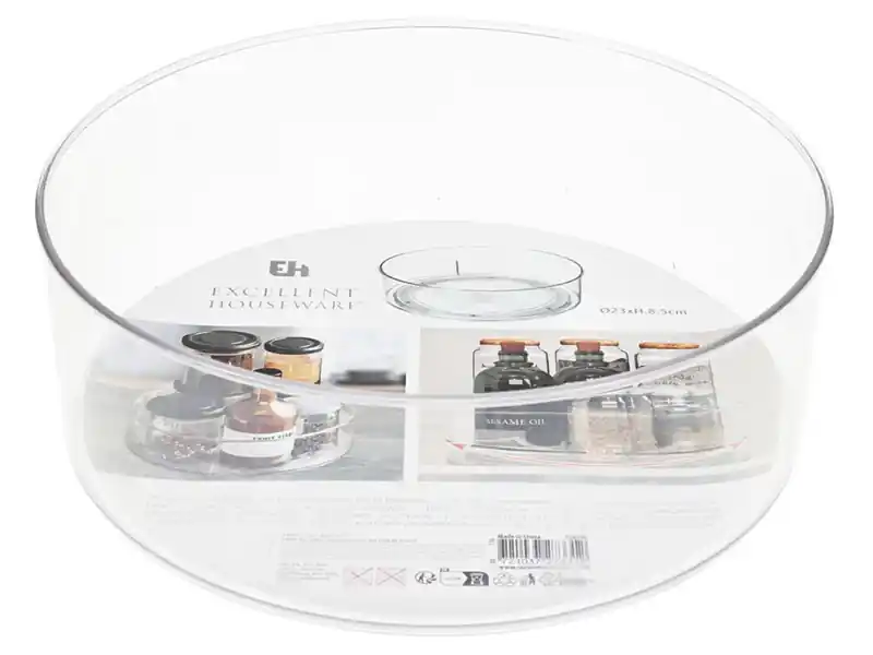 Direkt Vom Hersteller Excellent Houseware drehbarer Aufbewahrungsbehälter - Ø23 x 8,5 cm