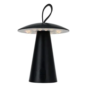 Super-Preis Aufladbare Tischlampe - Black